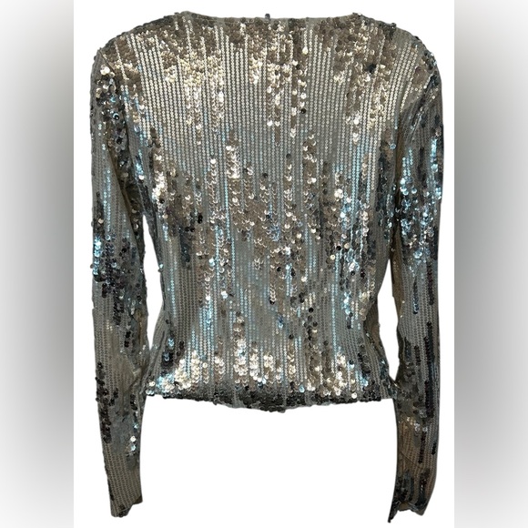NWT Madden Girl Sequined Top SZ M - Picture 2 of 3